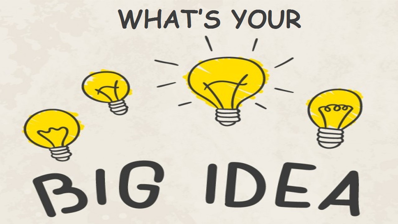 Alternative careers - Image of 4 bulbs and one glowing bulb.... What's Your Big Idea